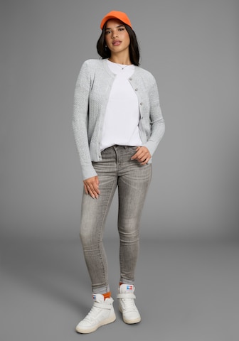 KangaROOS Strickjacke in Grau