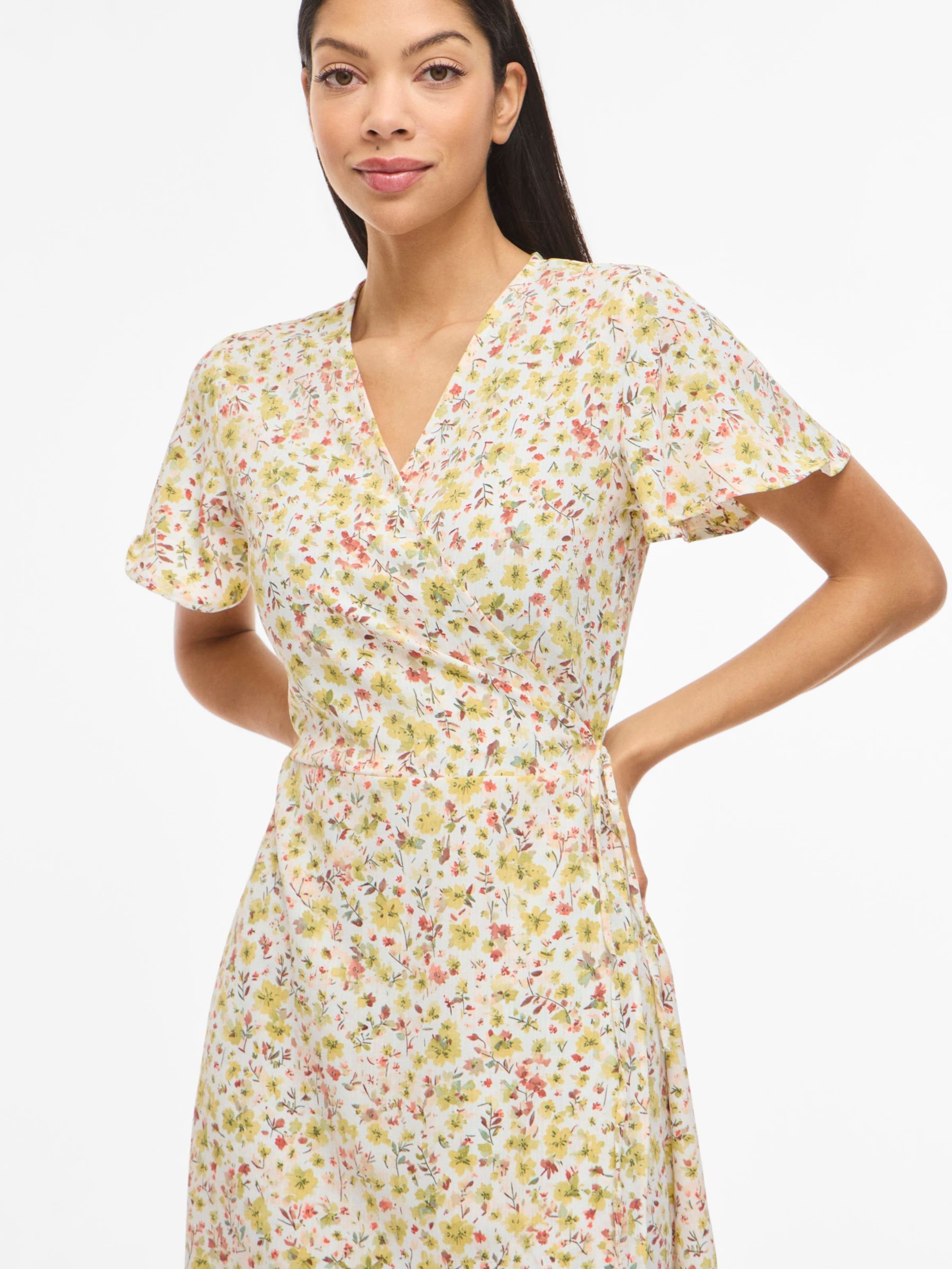 Robe 'VILOVIE' VILA en jaune