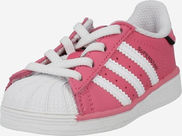 ADIDAS ORIGINALS Sneakers 'SUPERSTAR' i pink: forside