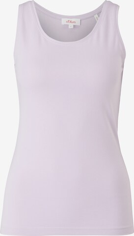 s.Oliver Top in Purple: front