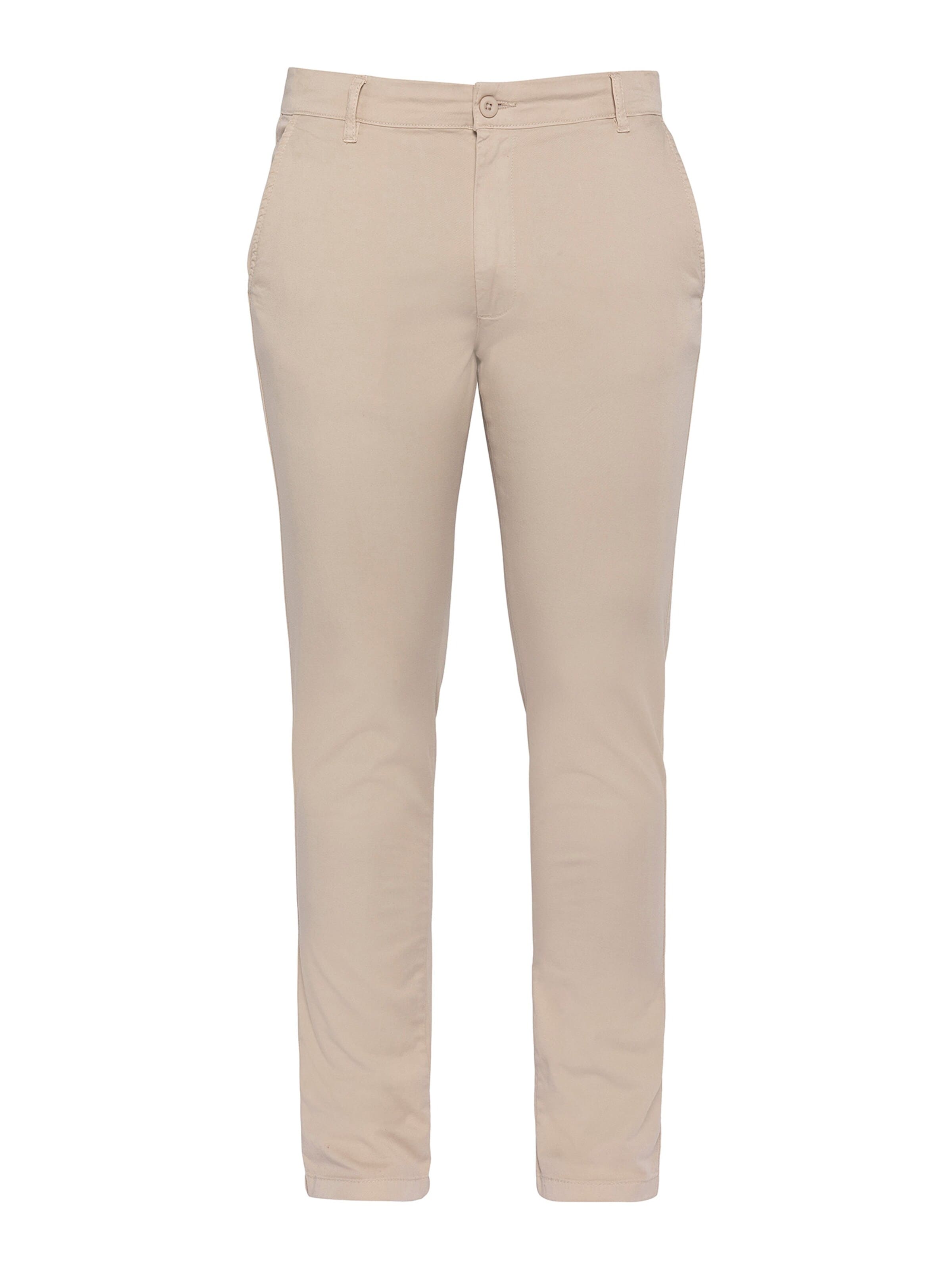 Schott NYC Pantalon en 36 en beige, Vue avec produit