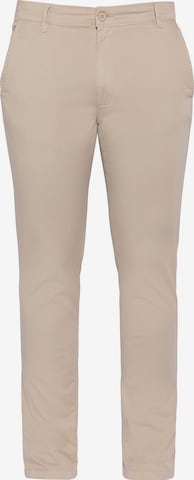 Pantalon Schott NYC en beige : devant