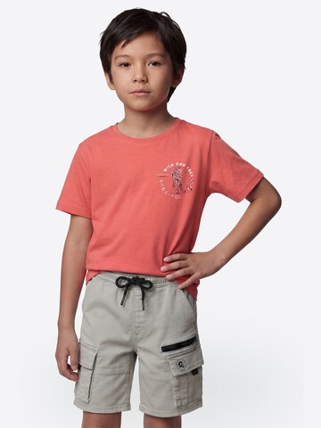 T-Shirt KOROSHI en orange : devant