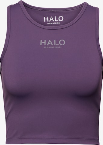 HALO Sports top in Purple: front