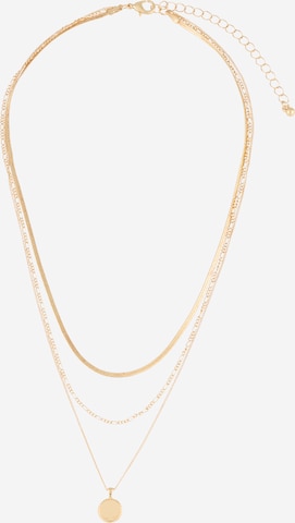 Collana 'Femke' di ABOUT YOU in oro: frontale