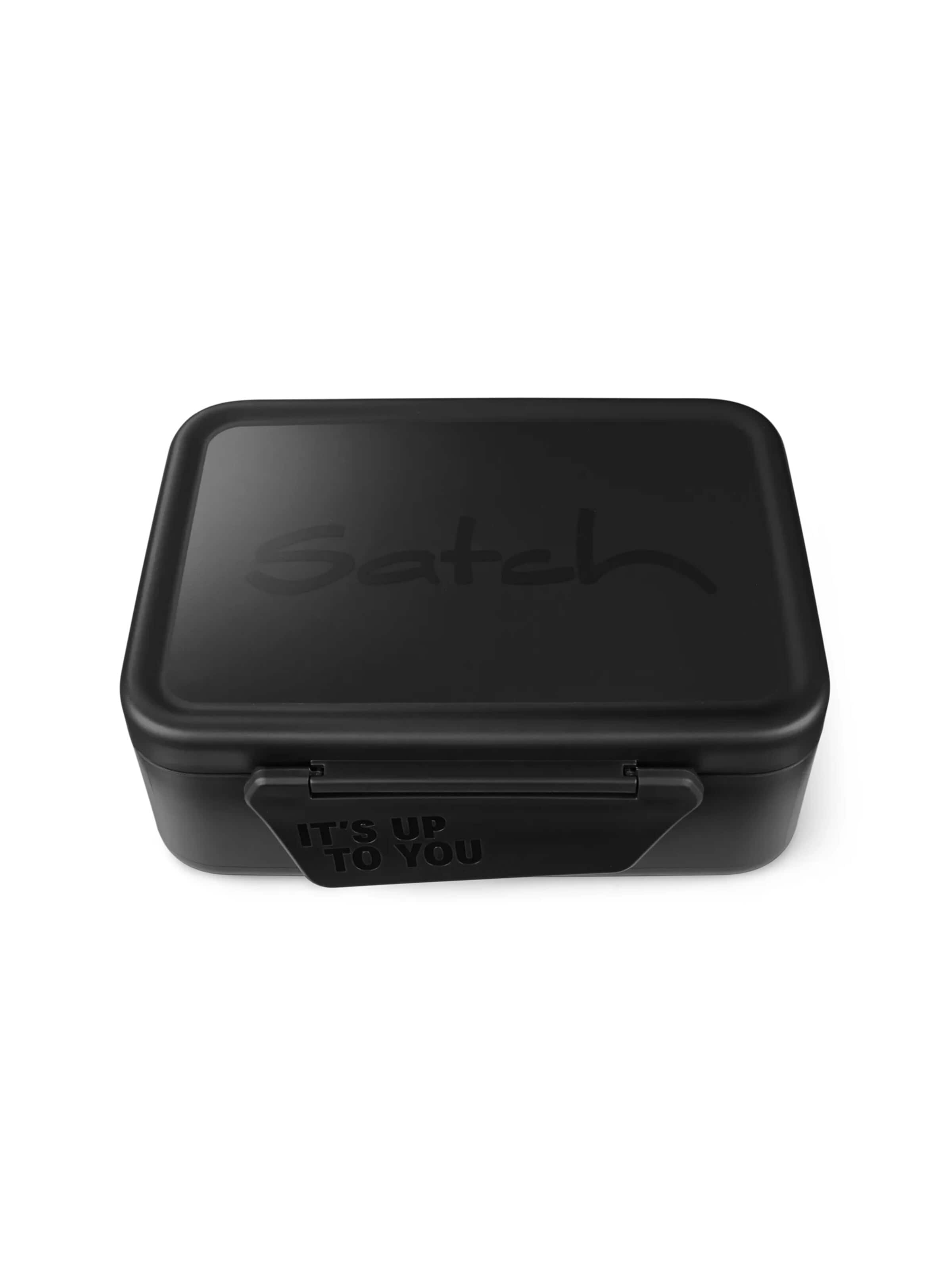 Satch Bag 'Brotdose Brotdose' in Black: front