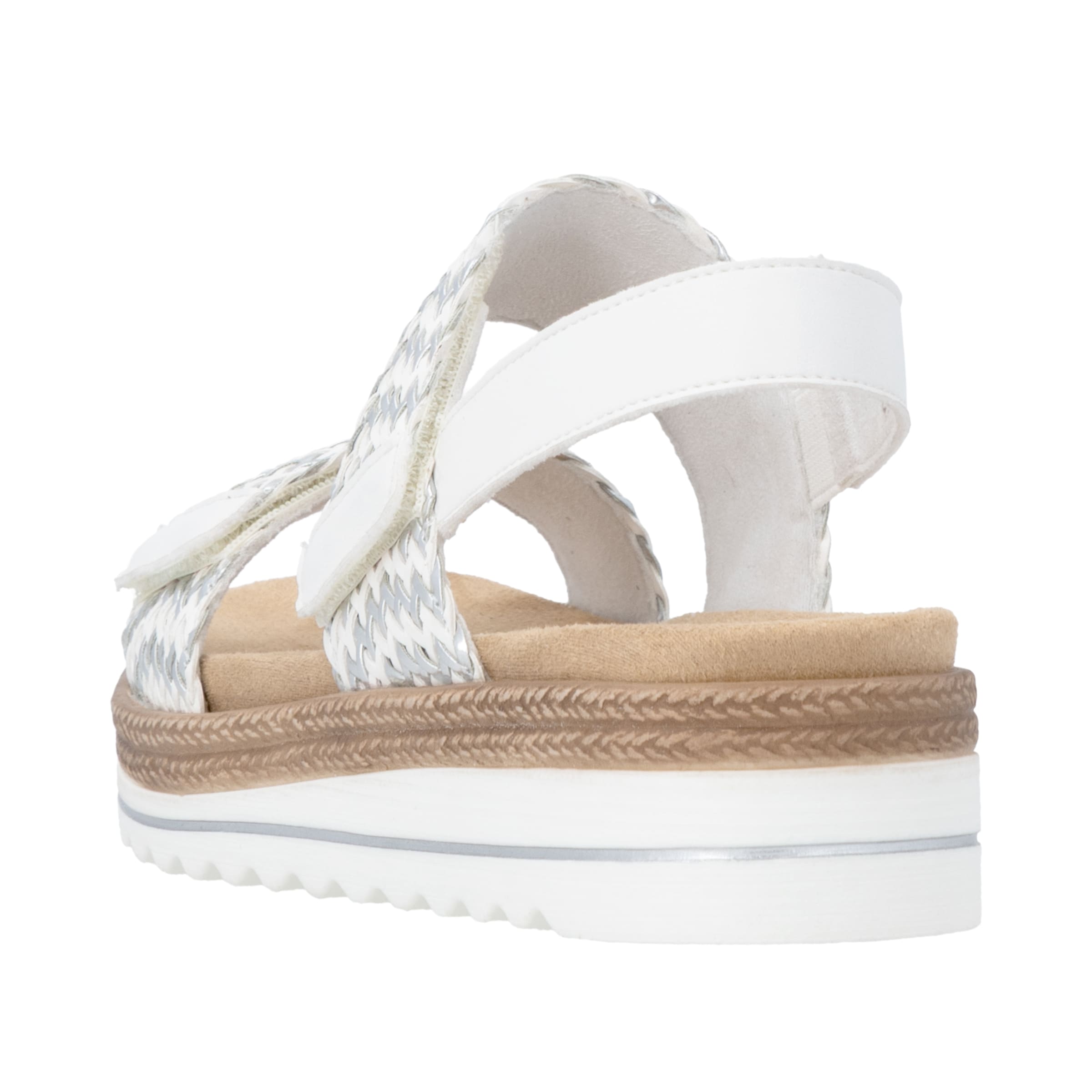 REMONTE Strap Sandals ' D0Q63 ' in Silver