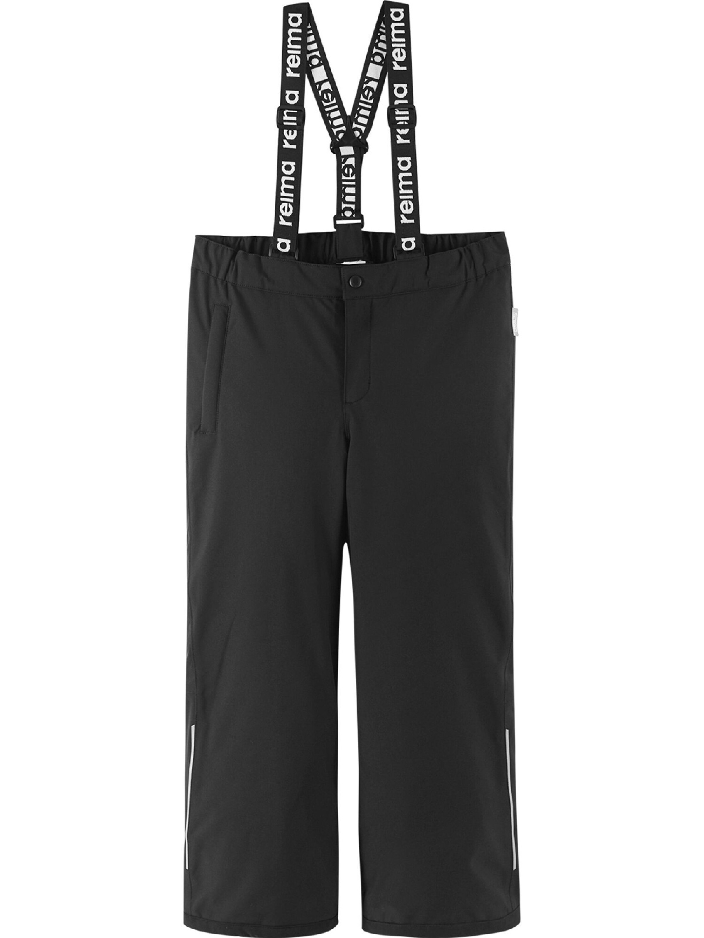 Reima Regular Outdoorhose 'Komein' in Schwarz: Vorderseite