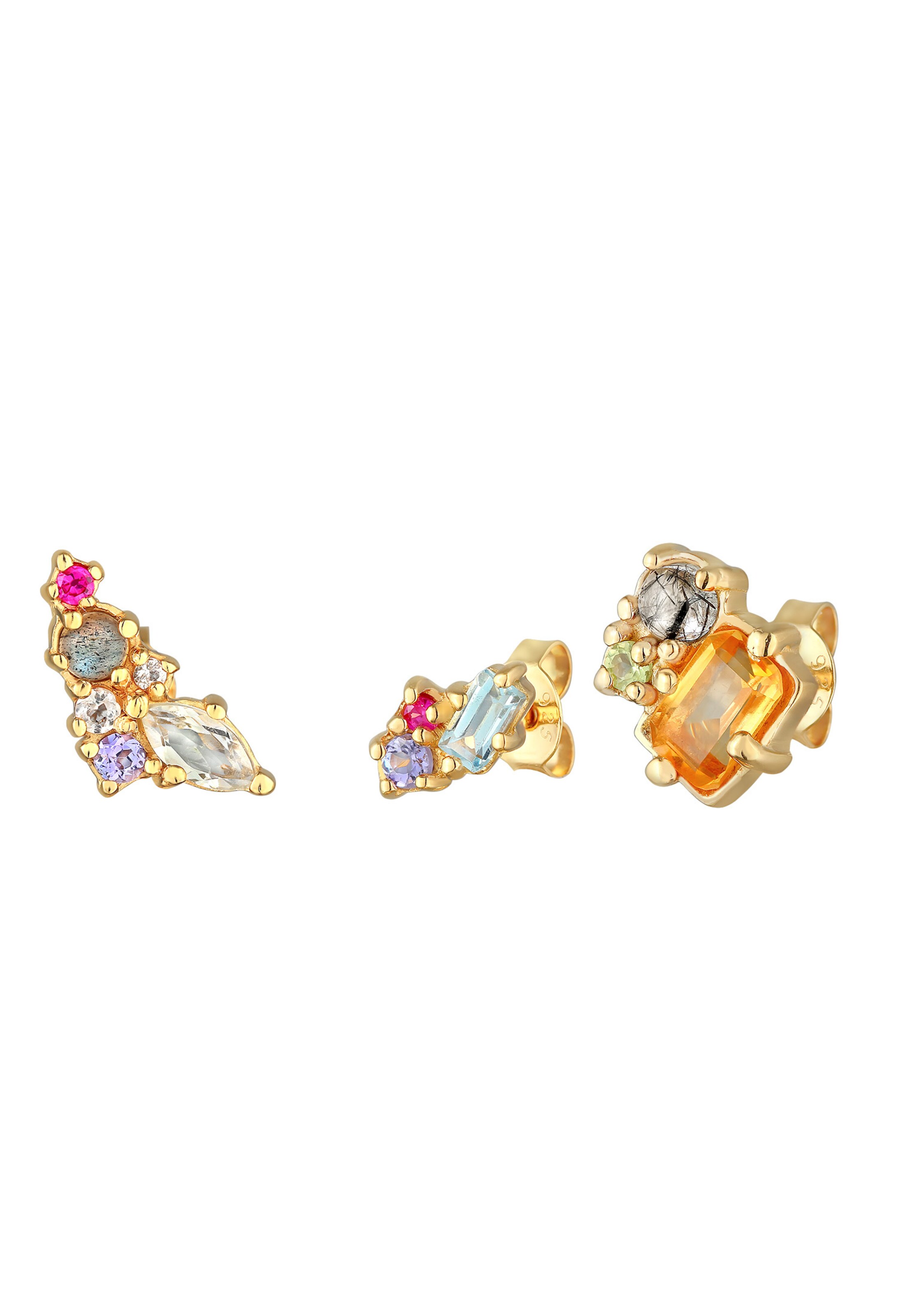 ELLI PREMIUM Ohrringe in Gold: Vorderseite