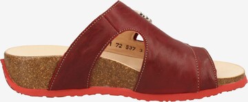 THINK! Pantolette 'Mizzi' in Rot