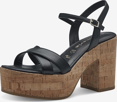 TAMARIS Strap sandal in Black, Item view