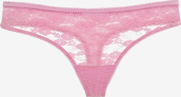 LSCN by LASCANA Thong in Pink: front