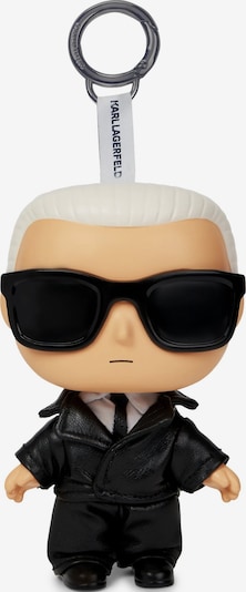 One Size dydžio Raktų laikiklis 'Ikon' iš Karl Lagerfeld, spalva – smėlio spalva / juoda / balta, Prekių apžvalga