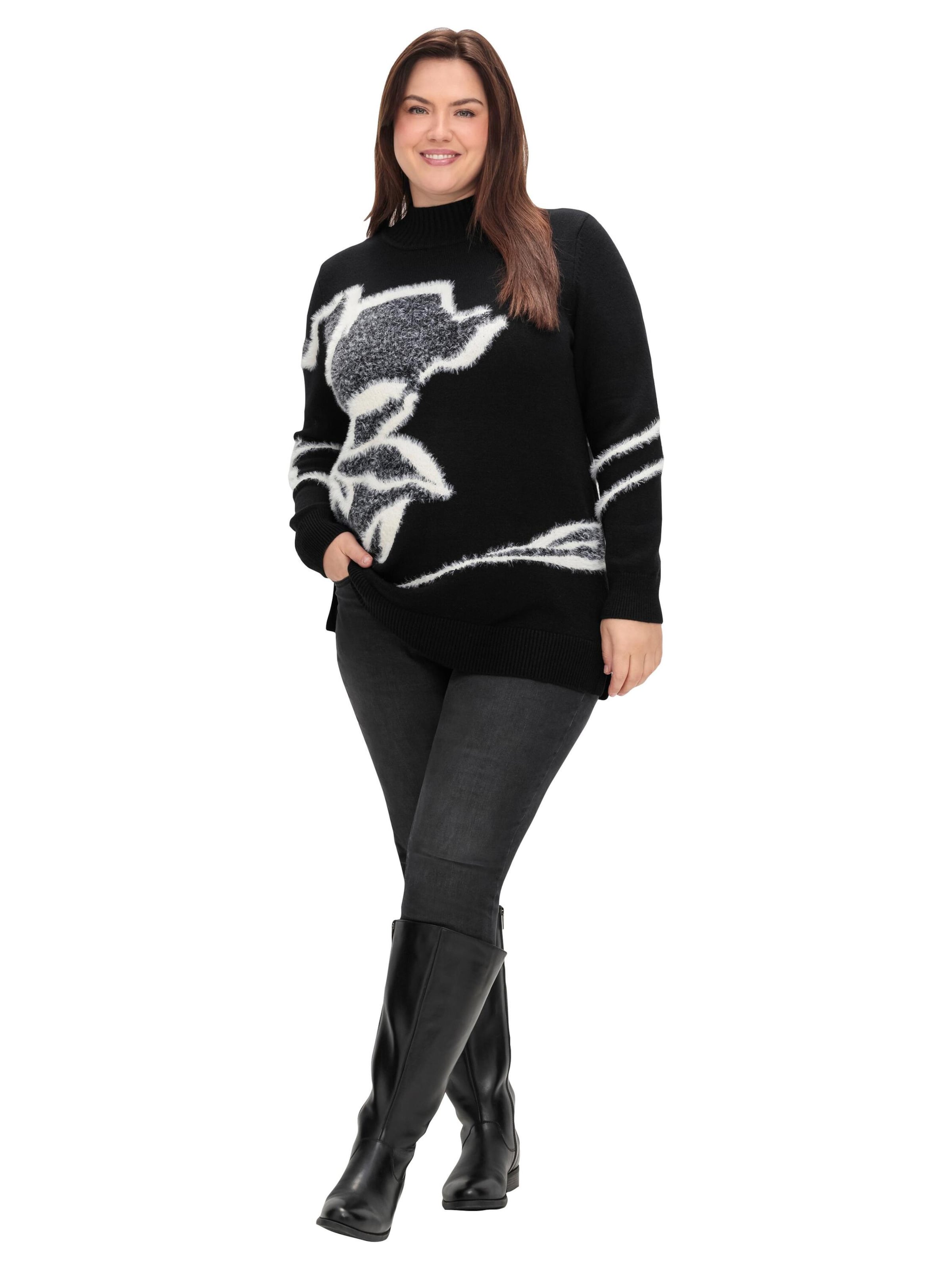 SHEEGO Tröja i svart