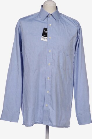 SEIDENSTICKER Button Up Shirt in M in Blue: front