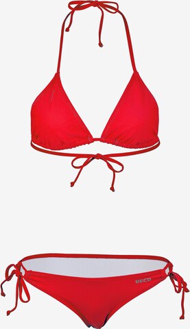 BECO the world of aquasports Bikini in Red: front