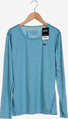 new balance Langarmshirt L in Blau: predná strana