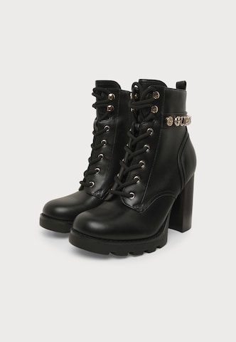 Bottines à lacets 'NEELA' GUESS en noir