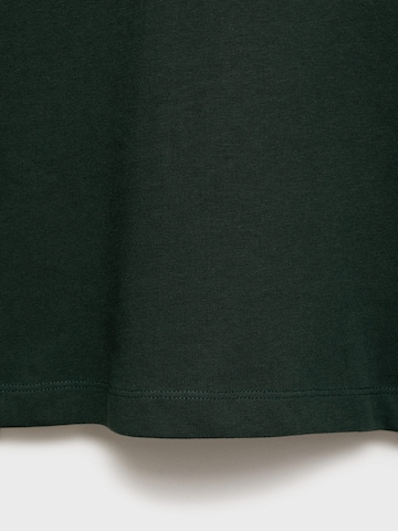 MANGO MAN T-shirt 'ANOUK' i grön