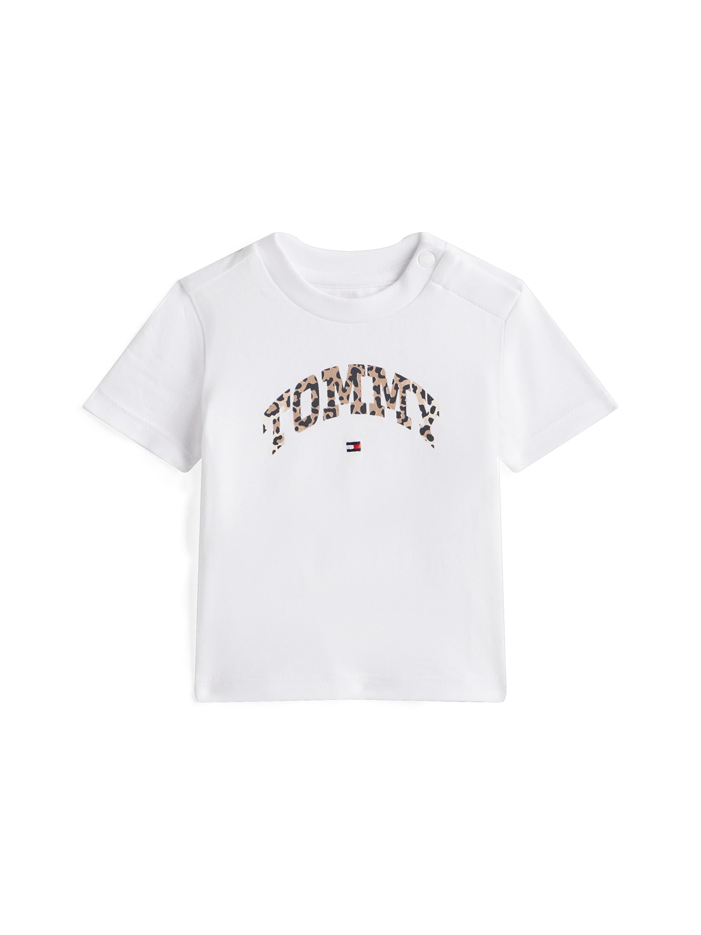 T-Shirt TOMMY HILFIGER en blanc : devant