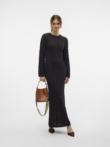 VERO MODA Knit dress 'PAOLA' in Black