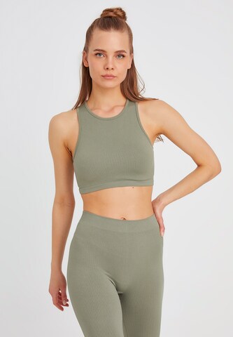 Leif Nelson Top in Green: front