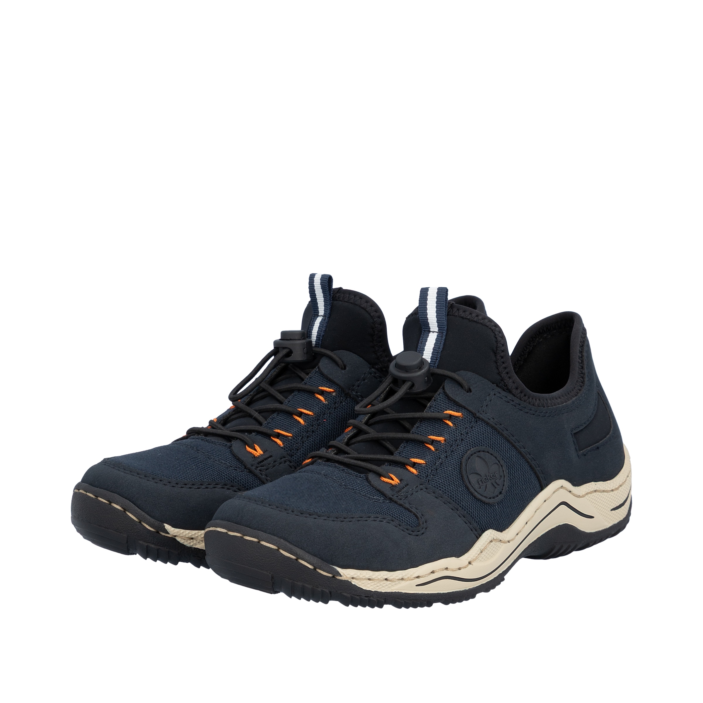 Rieker - Calzado deportivo con cordones en azul