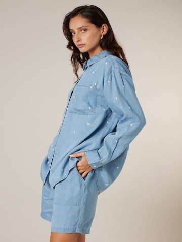 Deeluxe Blouse 'Pixie' in Blue