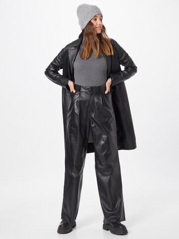 Wide Leg Pantalon 'GOYA' OAKWOOD en noir