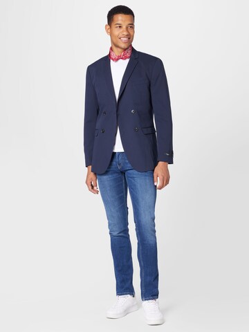 JACK & JONES - Ajuste estrecho Chaqueta saco 'FRANCO' en azul