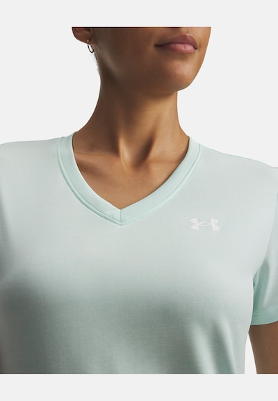 UNDER ARMOUR Functioneel shirt 'Twist' in de kleur Groen, Productweergave