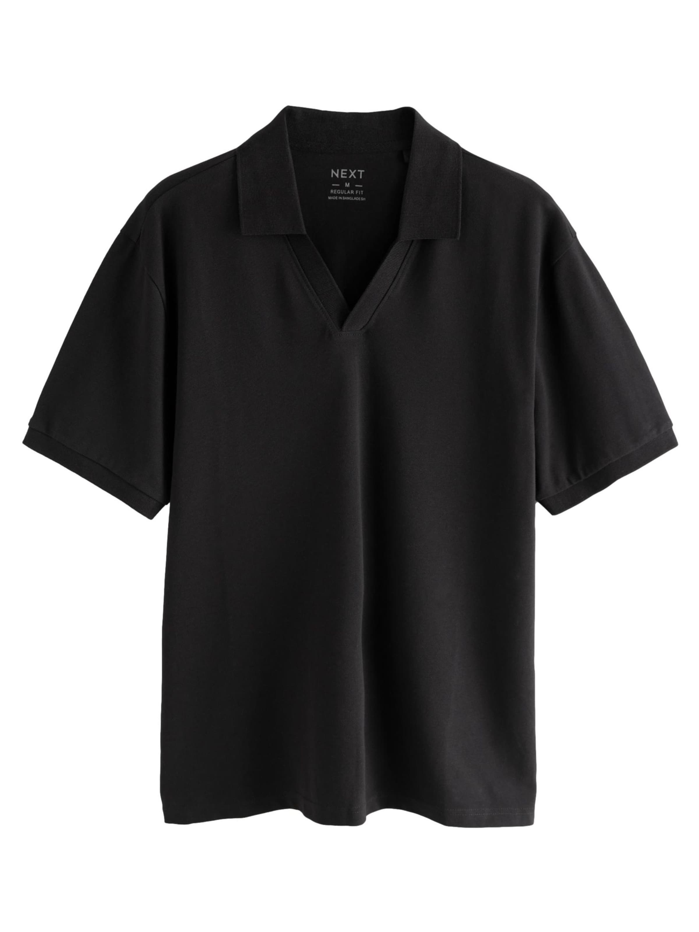 Next Tričko - Čierna: predná strana