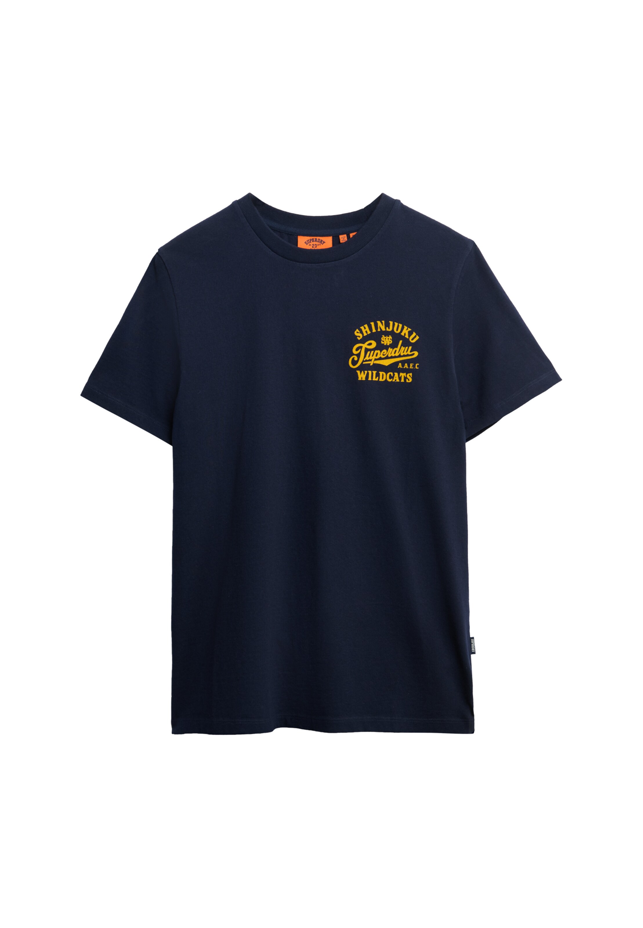 T-Shirt Superdry en bleu : devant