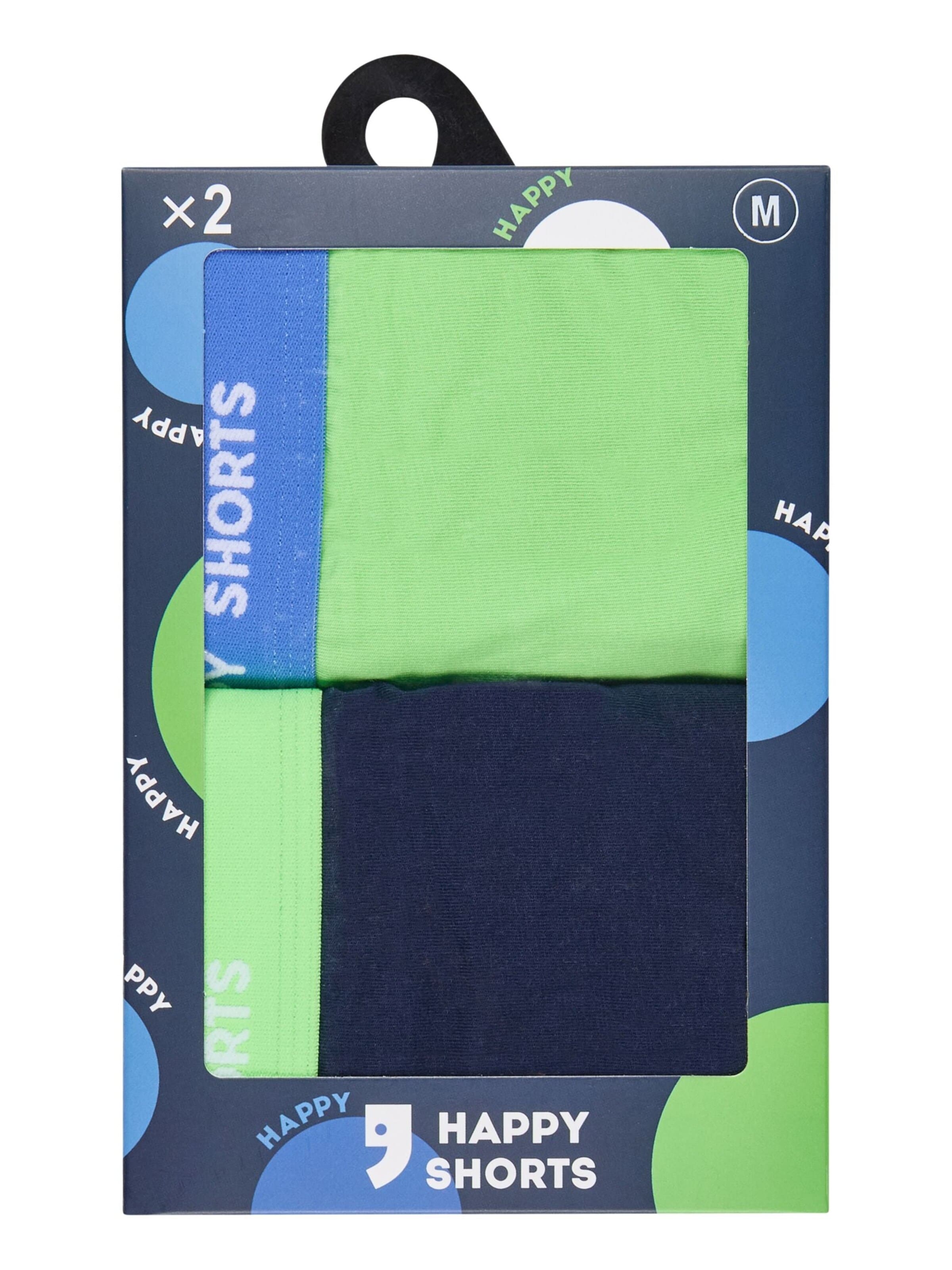 Happy Shorts Boxer shorts '2 Happy Shorts Jersey Trunk Men's Boxer Shorts Pant' in Mixed colours