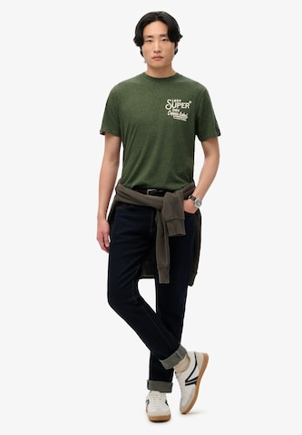 Superdry Shirt 'Copper' in Groen