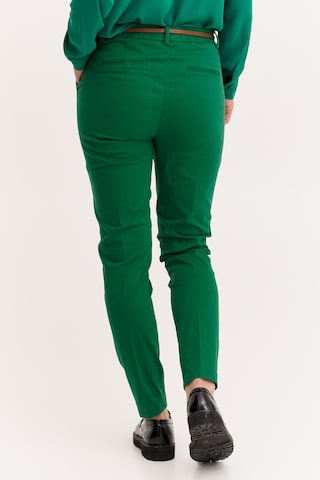 b.young Slim fit Chino Pants in Green