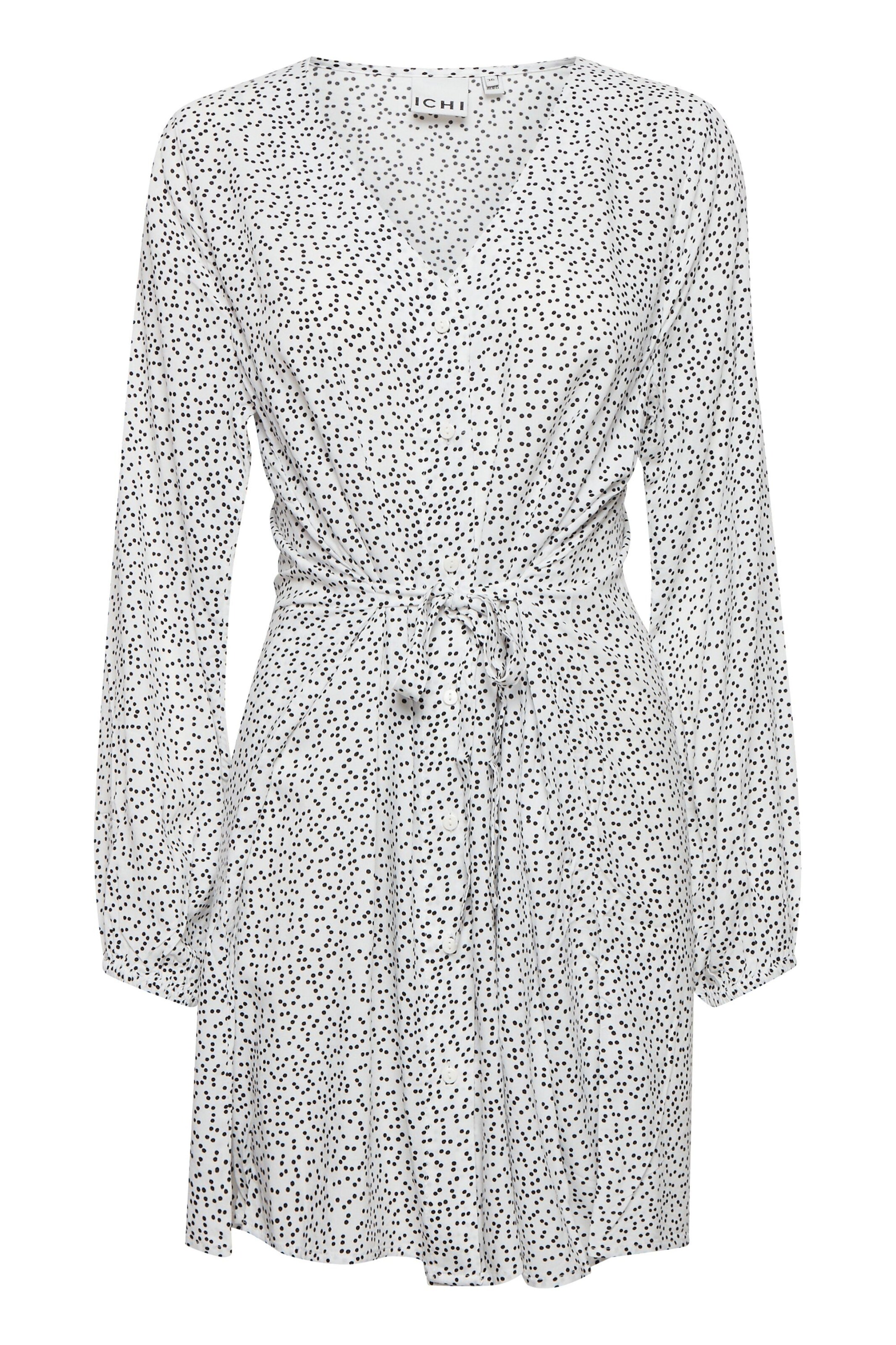 ICHI Kleid 'IHVera' in Weiß: Vorderseite