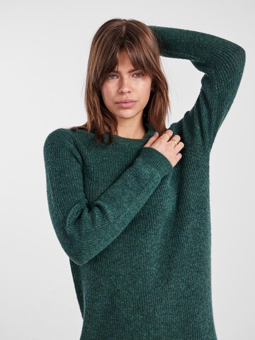 PIECES Knitted dress 'Ellen' in Green