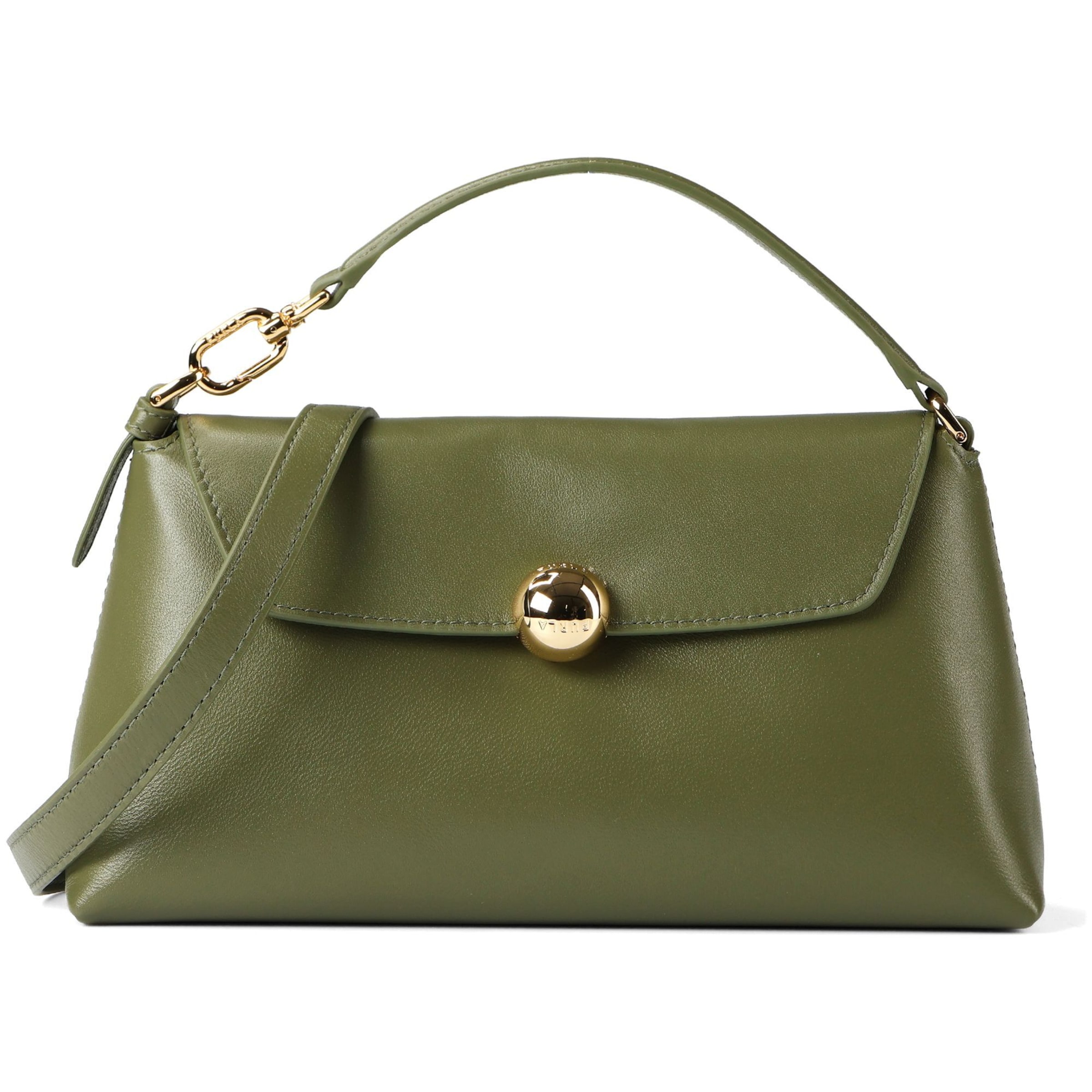 FURLA Handtasche 'Sfera Soft' in Grün: Vorderseite