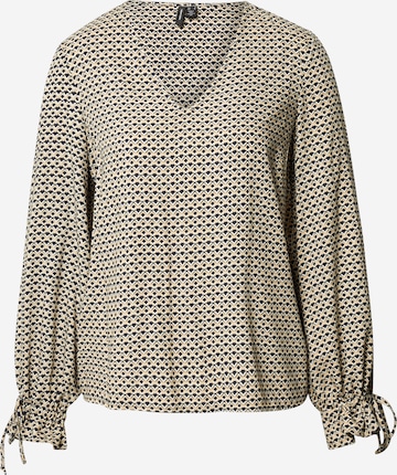 VERO MODA Bluse 'Carmen' i beige: forside