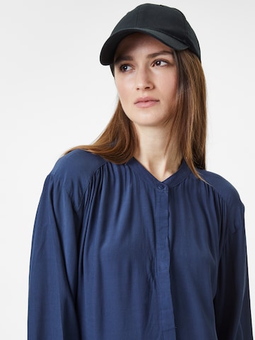 MSCH COPENHAGEN Shirt Dress 'Diana Morocco' in Blue