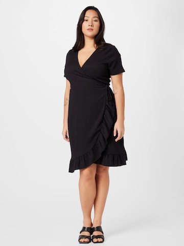 Vero Moda Curve Kleid 'HAYA' in Schwarz: predná strana