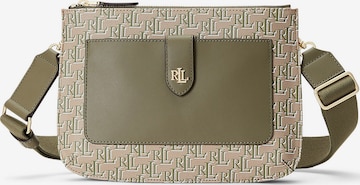 Lauren Ralph Lauren - Bolso de hombro 'Jamey' en beige: frente