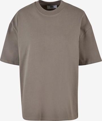 T-shirt 'Wavy' DEF en gris : devant