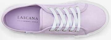 LASCANA Sneakers laag in Lila