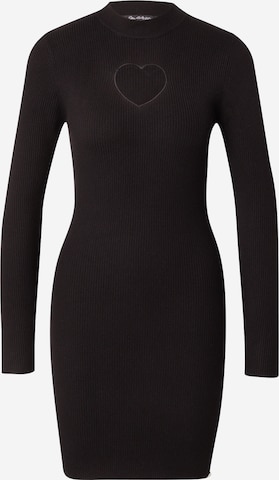 Miss Selfridge Neulemekko värissä musta: etupuoli