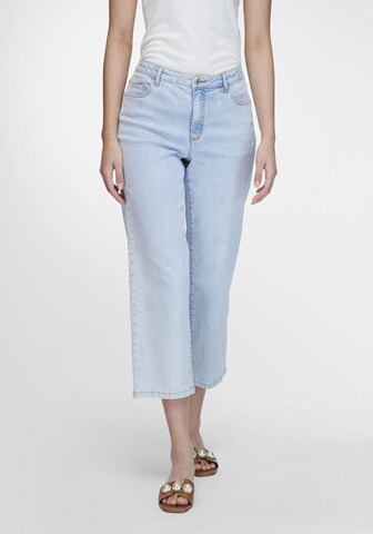 Emilia Lay Wide Leg Jeans in Blau: predná strana