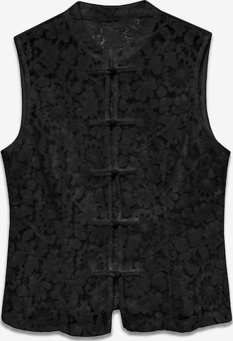 VERO MODA - Blusa en negro: frente