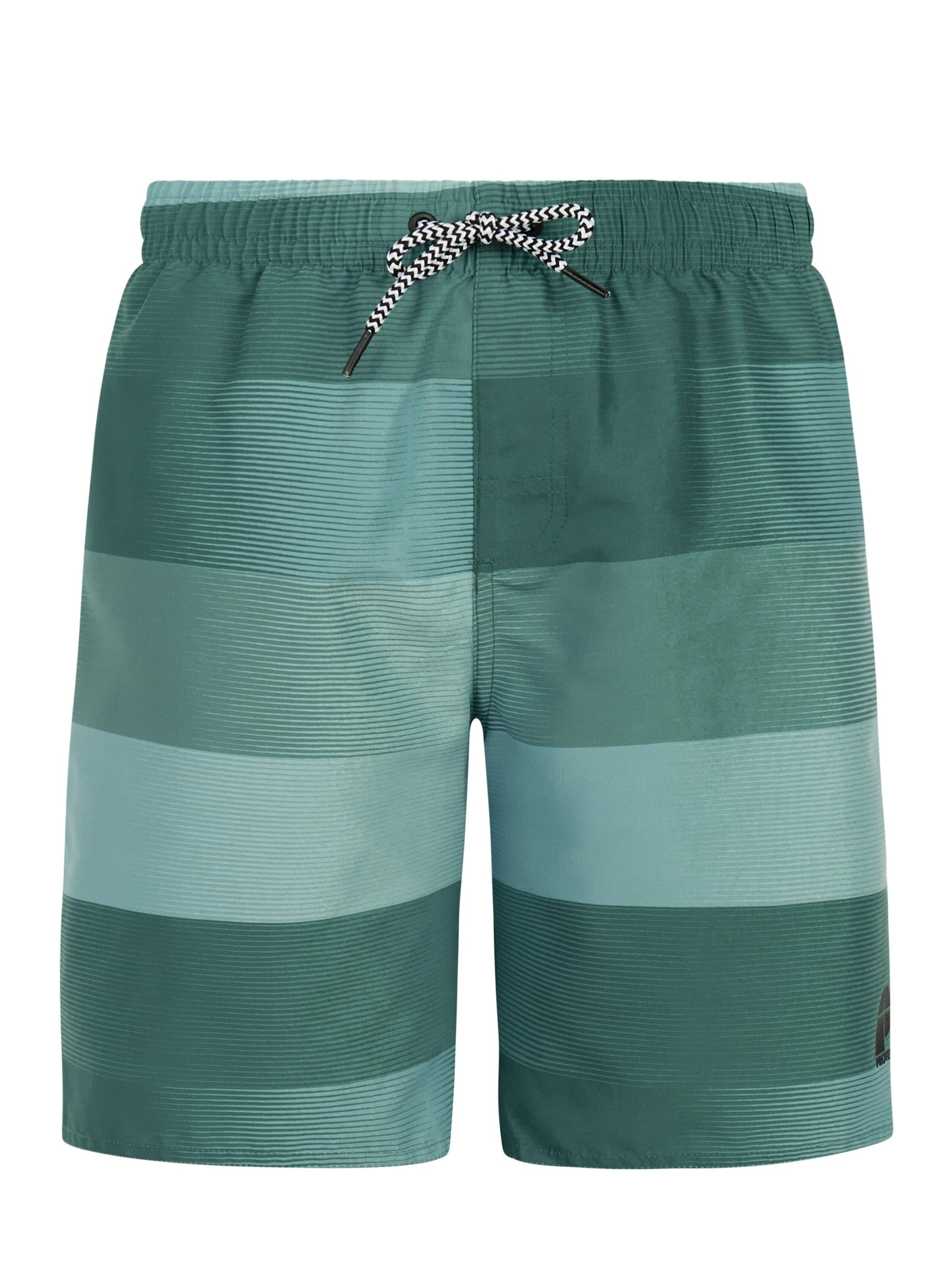 Shorts de bain 'PRTJames JR' PROTEST en vert : devant