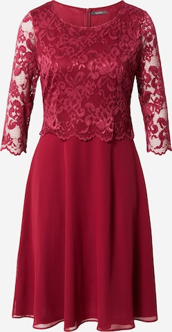 Robe de cocktail Vera Mont en rouge : devant